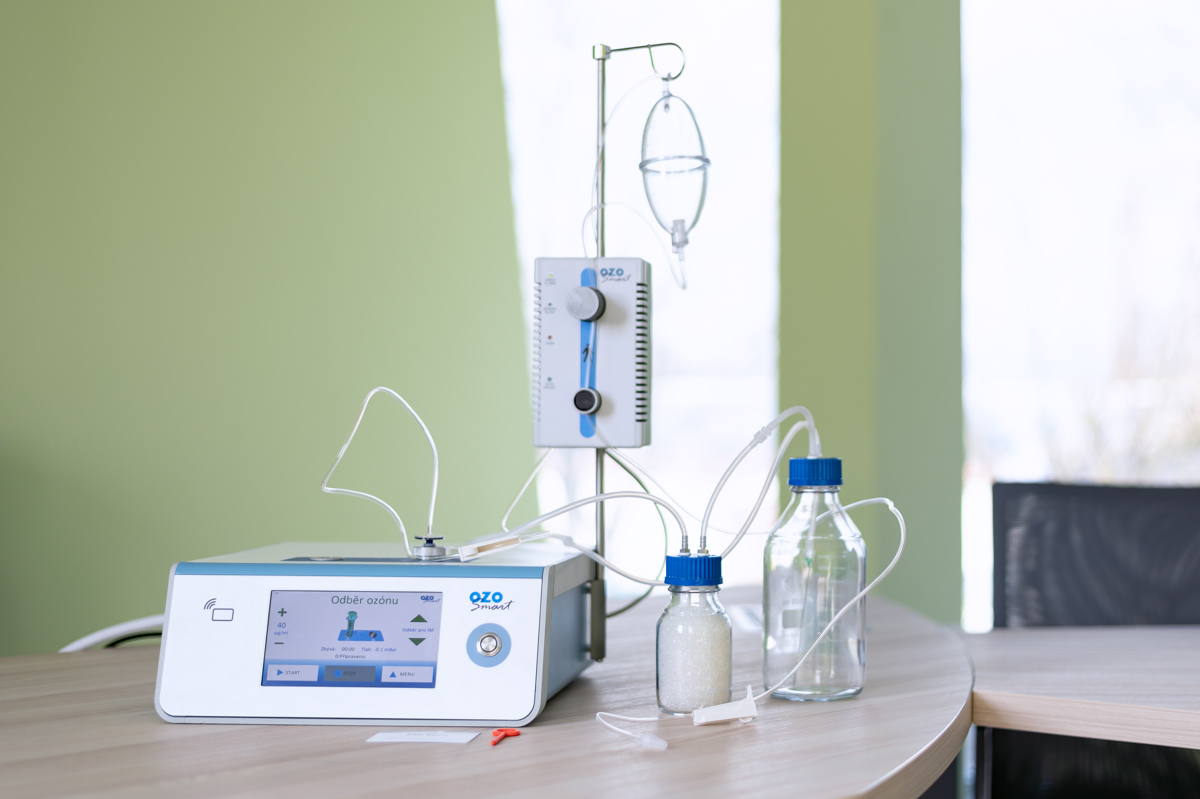Certification of the Ozosmart medical device was co-financed from the EU call